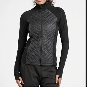 Athleta Flurry Force Black Jacket XS